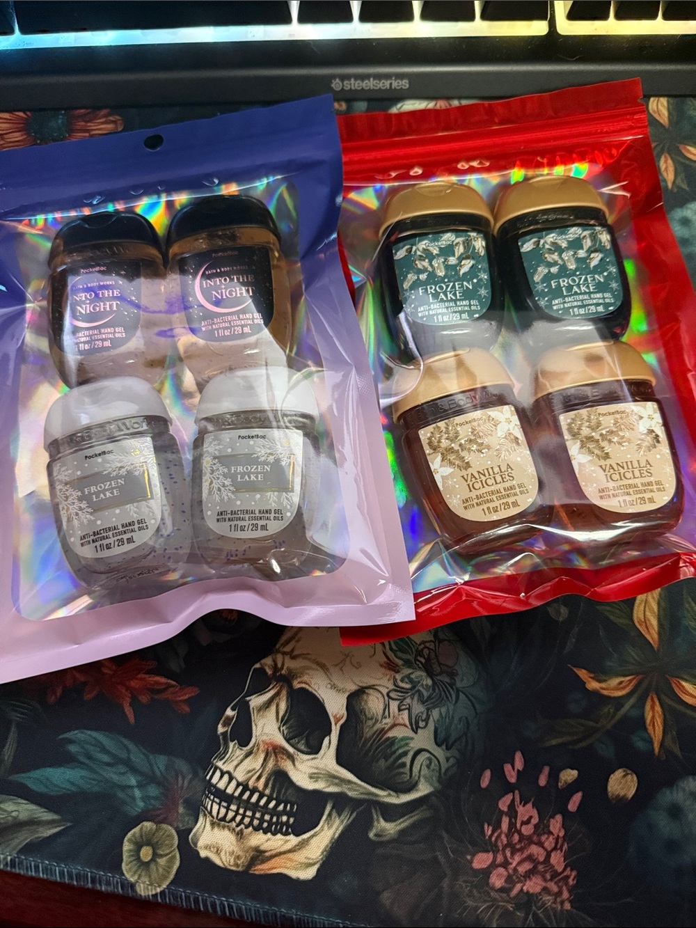 Bath & Body works set of 8 random hand sanitizers